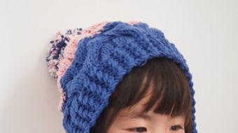 韩版儿童帽子编织视频,跟随视频轻松学会时尚保暖帽款